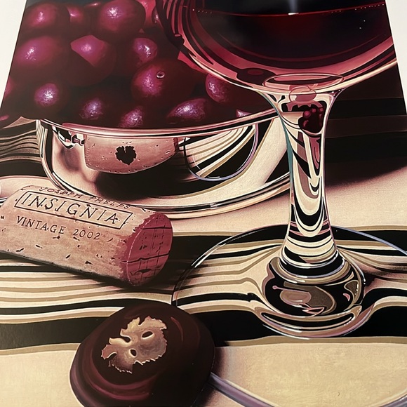 Seriolithograph “GRAPE PERFECTION” by SCOTT JACOBS - Picture 2 of 9